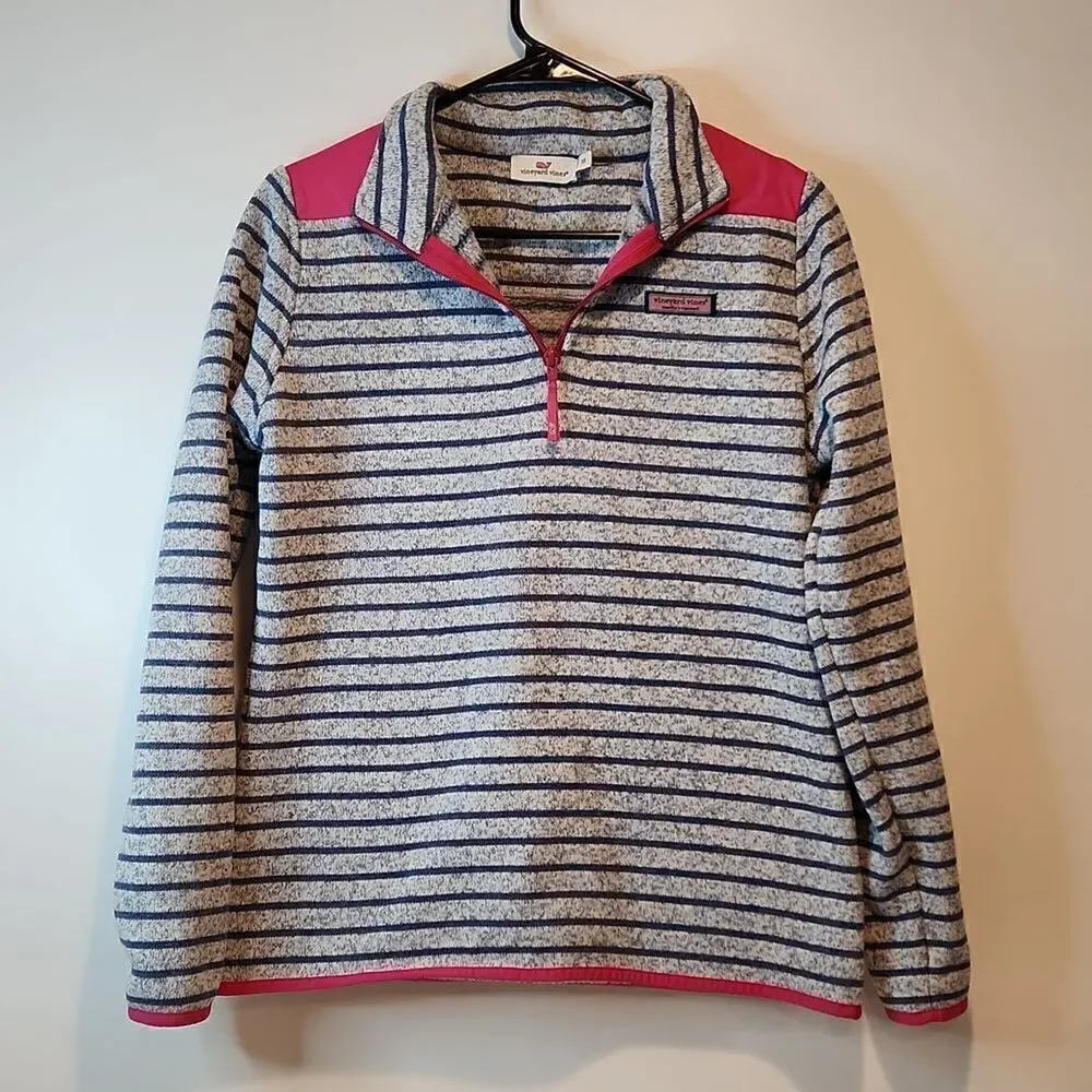 Vineyard Vines Women's 1/4 Zip Pullover Sweater Long Sleeve Size XS STYLE 2K0842 - Picture 7 of 14